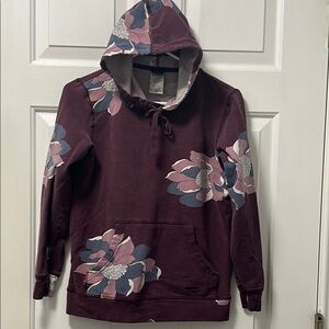 Patagonia Floral Hoodie with Front Pocket Size XS